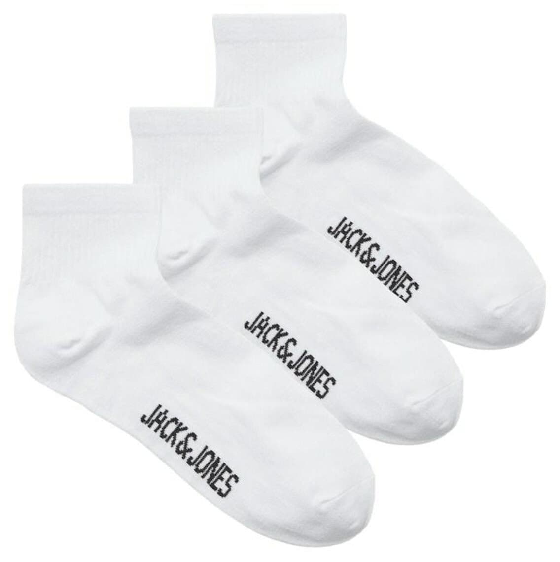 جوراب مچی مردانه Jack & Jones بسته 3 تایی مدل Leon Short 12257150 جوراب مچی مردانه Jack & Jones بسته 3 تایی مدل Leon Short 12257150