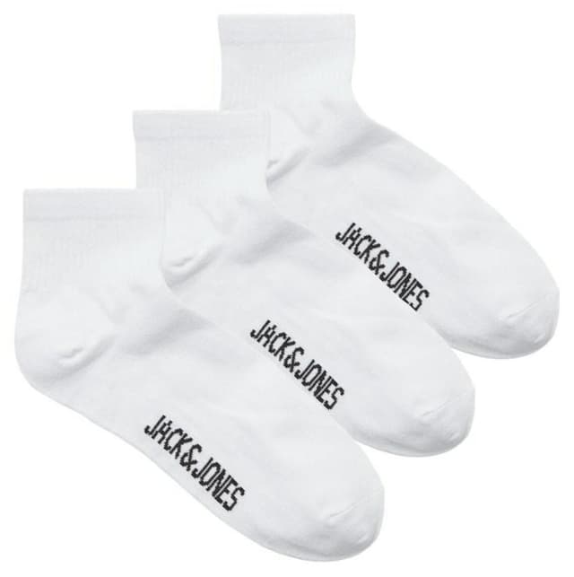 جوراب مچی مردانه Jack & Jones بسته 3 تایی مدل Leon Short 12257150 جوراب مچی مردانه Jack & Jones بسته 3 تایی مدل Leon Short 12257150
