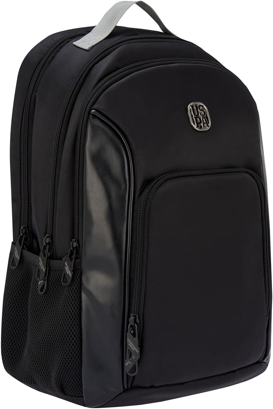 کوله پشتی یونیسکس U.S. Polo Assn مدرسه مدل 25063 مشکی کوله پشتی یونیسکس U.S. Polo Assn مدرسه مدل 25063 مشکی