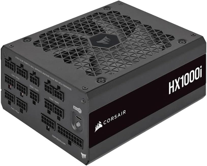 منبع تغذیه ماژولار Corsair مدل HX1000i ATX 3.0 مشکی منبع تغذیه ماژولار Corsair مدل HX1000i ATX 3.0 مشکی