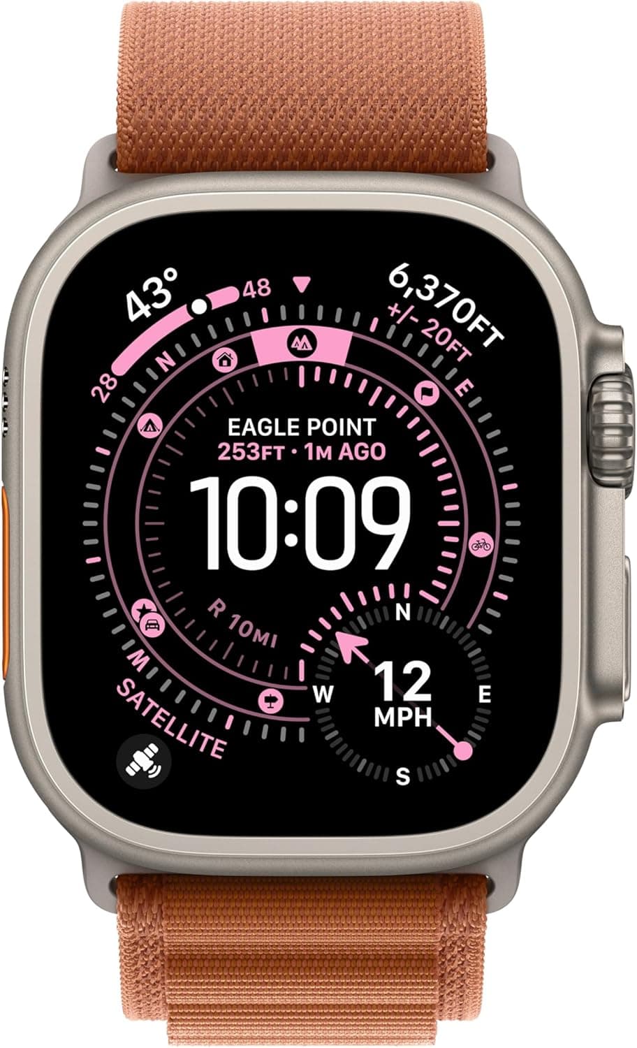 بند ساعت Apple Alpine Loop 49mm رنگ تراکوتا سایز Medium بند ساعت Apple Alpine Loop 49mm رنگ تراکوتا سایز Medium