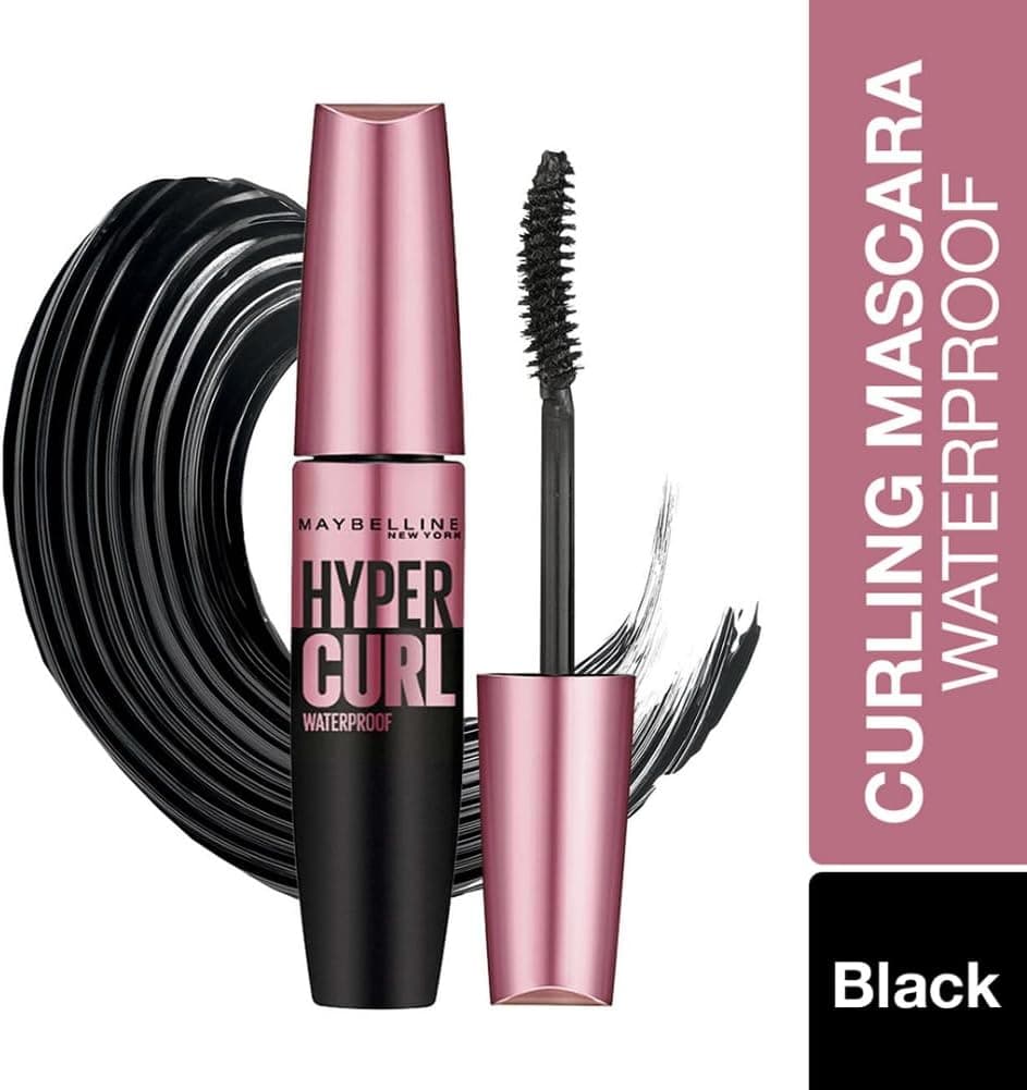 ریمل MAYBELLINE New York Hypercurl ضدآب مشکی 9.2g ریمل MAYBELLINE New York Hypercurl ضدآب مشکی 9.2g
