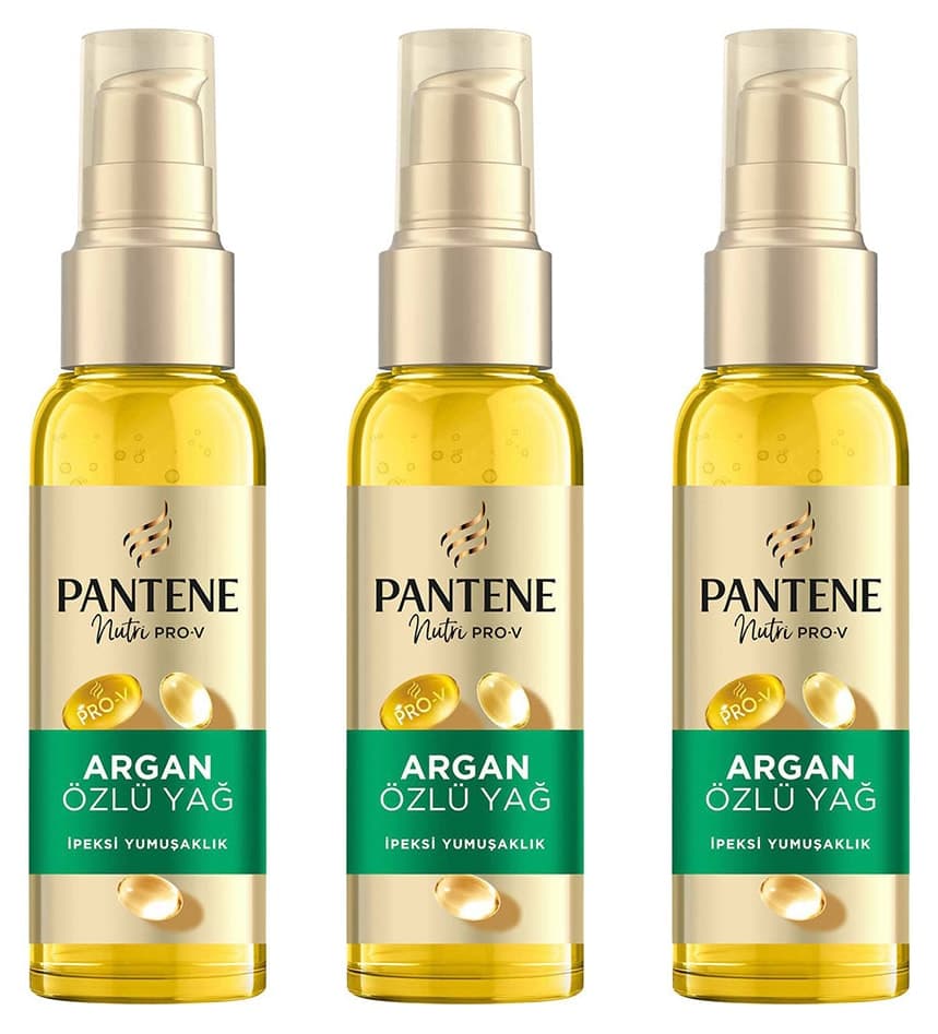 محصول مراقبت فشرده Pantene با روغن آرگان 3×100ml محصول مراقبت فشرده Pantene با روغن آرگان 3×100ml