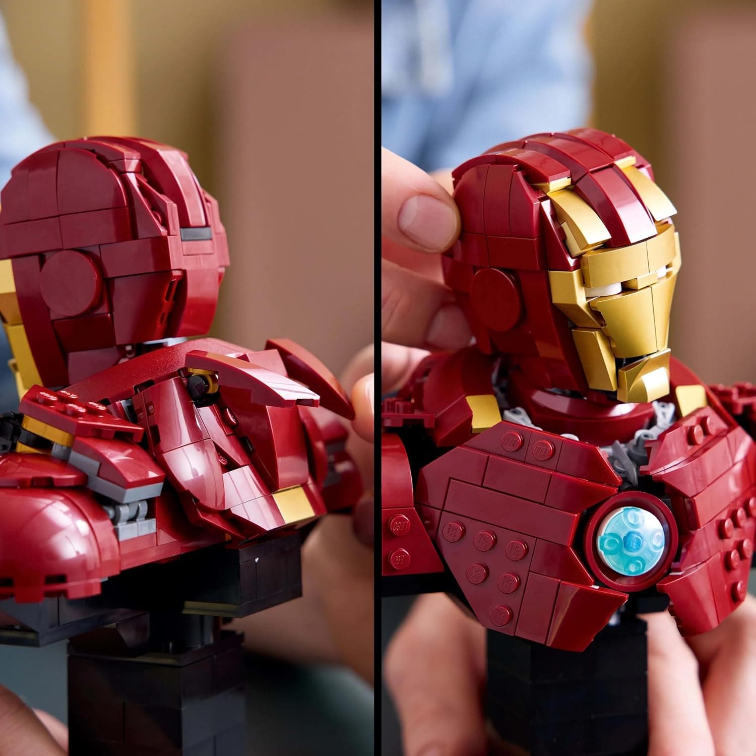 لگو Marvel نیمتنه Iron Man MK4 مدل 76327 لگو Marvel نیمتنه Iron Man MK4 مدل 76327