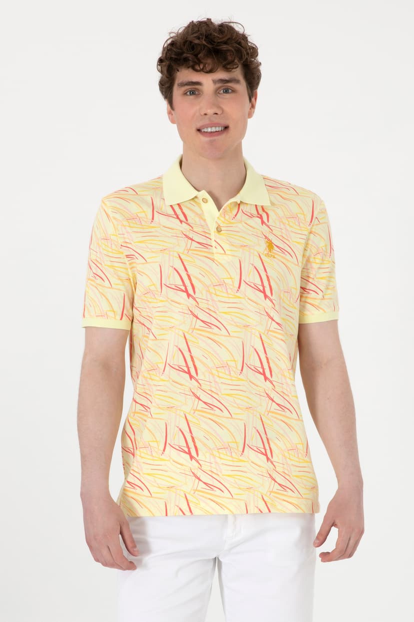 تیشرت مردانه U.S. Polo Assn. یقهپولو فیت معمولی خاکی روشن مدل 50299632-VR183 تیشرت مردانه U.S. Polo Assn. یقهپولو فیت معمولی خاکی روشن مدل 50299632-VR183