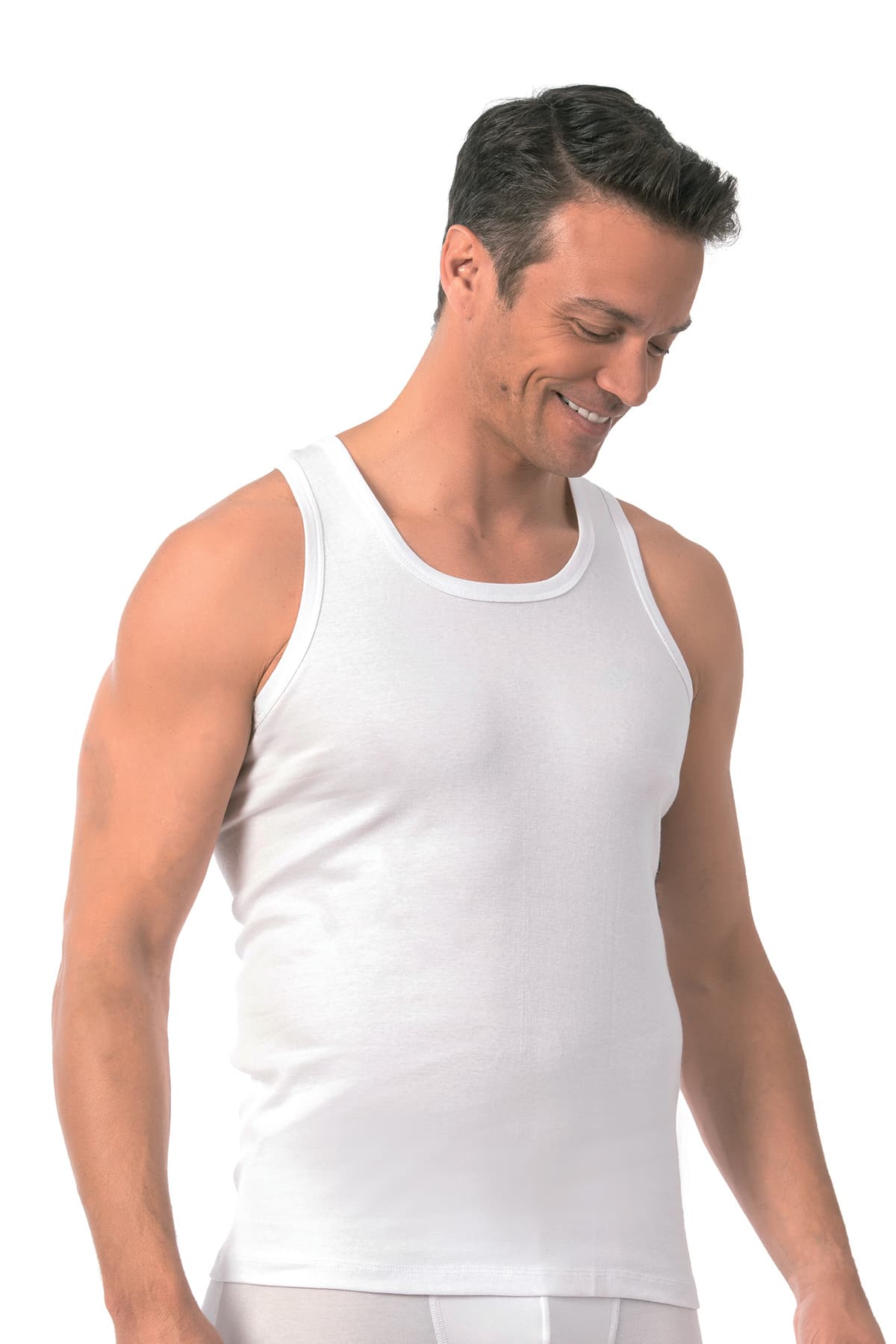 اتلت مردانه ÖZKAN underwear نخی %100 ریبانا بندپهن 6 عددی مدل 0113 اتلت مردانه ÖZKAN underwear نخی %100 ریبانا بندپهن 6 عددی مدل 0113