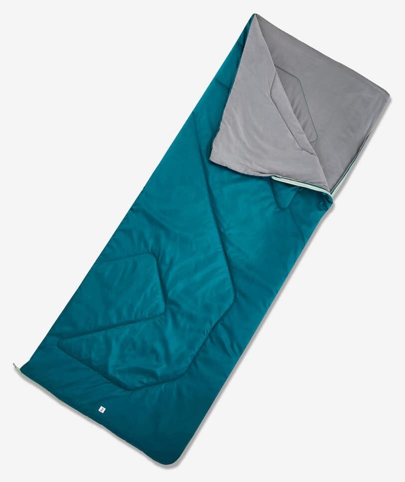 کیسه خواب Decathlon Quechua فیروزهای مدل Arpenaz با دمای آسایش 20 °C کیسه خواب Decathlon Quechua فیروزهای مدل Arpenaz با دمای آسایش 20 °C