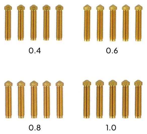 کیت نازل ELEGOO سری Orangestorm Giga 20 Pcs کیت نازل ELEGOO سری Orangestorm Giga 20 Pcs
