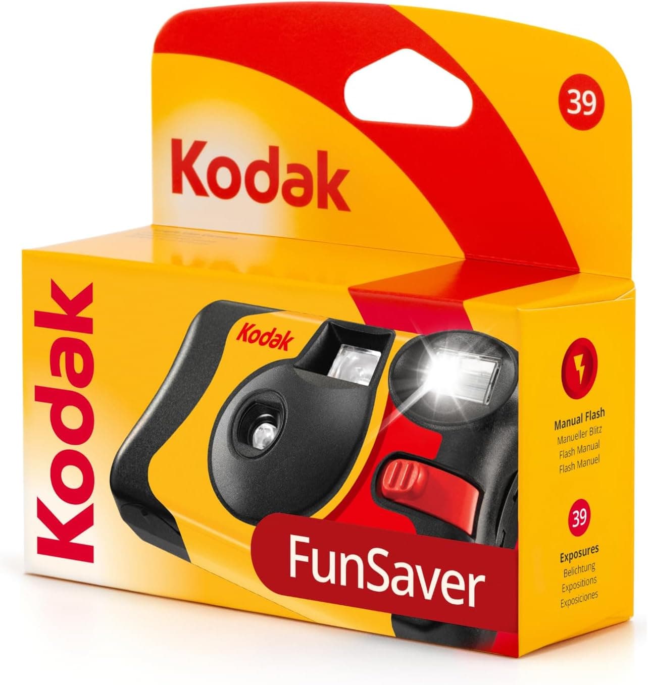 دوربین یکبار مصرف KODAK مدل Fun Saver با ۳۹ عکس دوربین یکبار مصرف KODAK مدل Fun Saver با ۳۹ عکس
