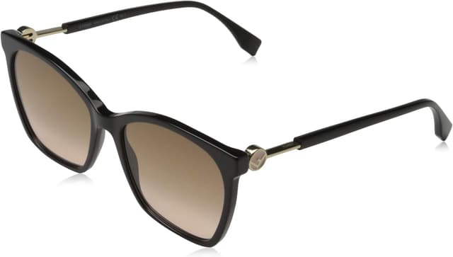 عینک آفتابی زنانه FENDI مشکی صورتی مدل FF 0237/S 3H2/JP 49 عینک آفتابی زنانه FENDI مشکی صورتی مدل FF 0237/S 3H2/JP 49