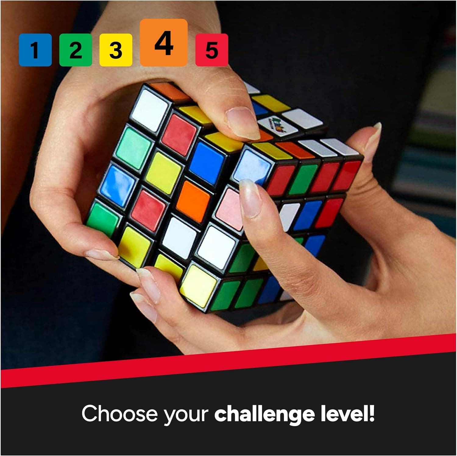 مکعب پازل کودکان بالای 8 سال Rubik's رنگی 4x4 مدل 6064639 مکعب پازل کودکان بالای 8 سال Rubik's رنگی 4x4 مدل 6064639