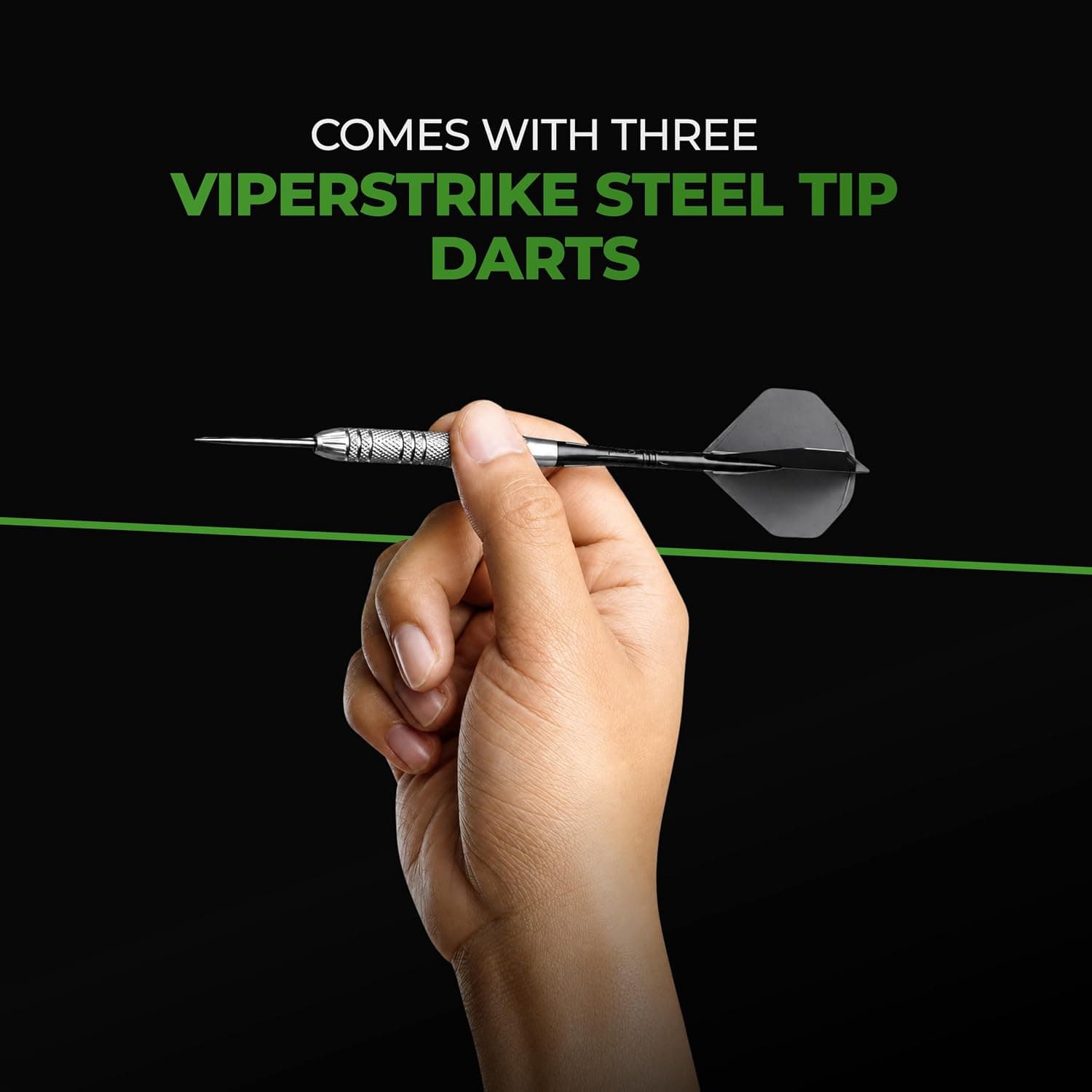 ست آغازین تخته دارت Viper by GLD Products با دارتهای نوکفولادی، حلقه اعداد چرخان و تخته امتیاز کریکت ست آغازین تخته دارت Viper by GLD Products با دارتهای نوکفولادی، حلقه اعداد چرخان و تخته امتیاز کریکت