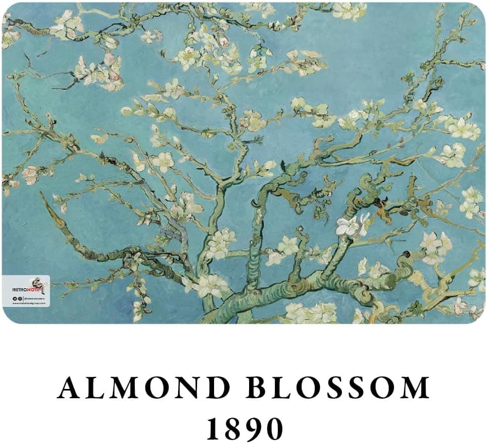مجموعه 4 عددی دفتر یادداشت Retronote Van Gogh از سری Blooming Series بدون خط، 64 صفحه، 10.5x14 cm مجموعه 4 عددی دفتر یادداشت Retronote Van Gogh از سری Blooming Series بدون خط، 64 صفحه، 10.5x14 cm