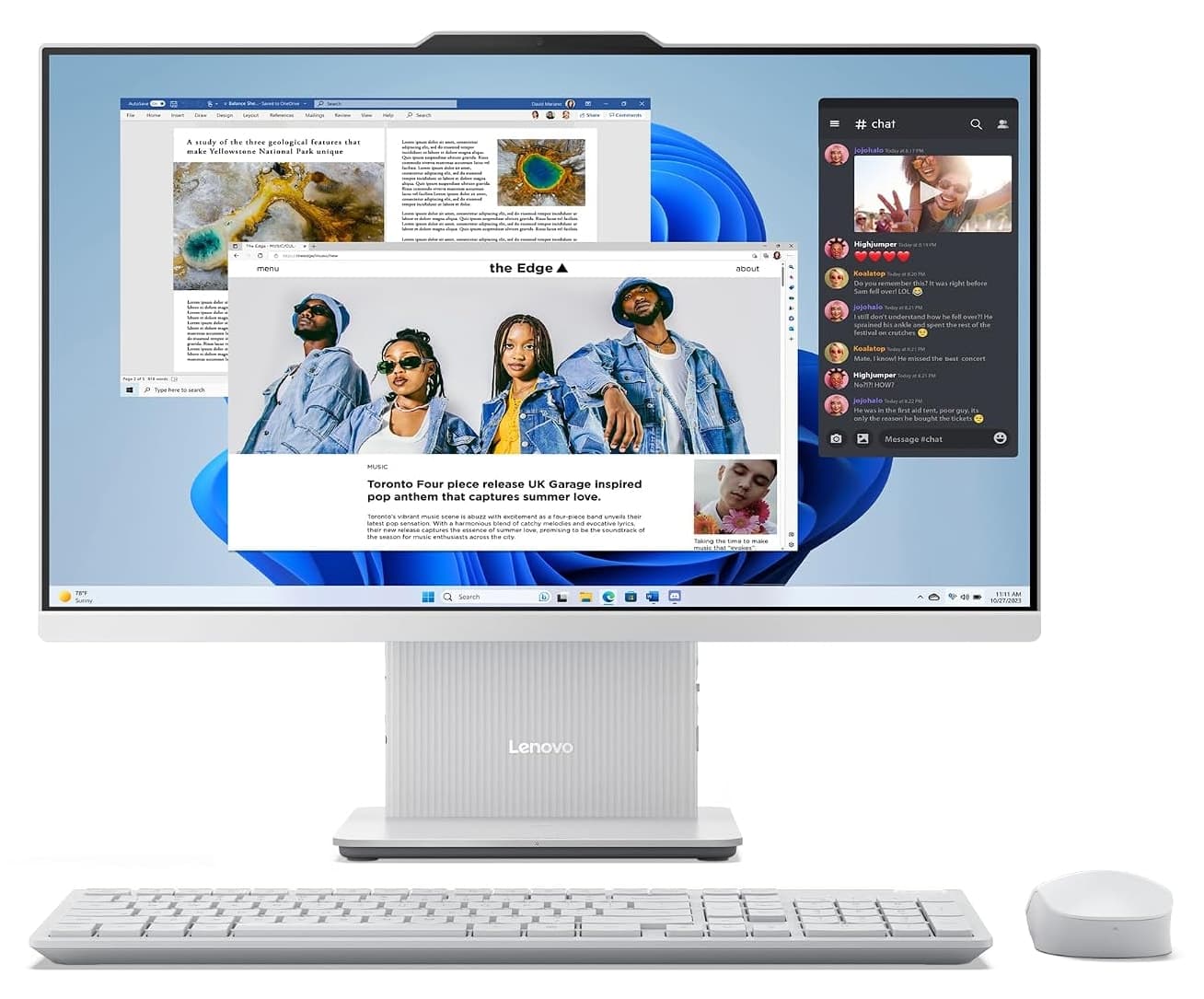 کامپیوتر همهکاره Lenovo IdeaCentre AIO 24IRH9 با نمایشگر 23.8 اینچی کامپیوتر همهکاره Lenovo IdeaCentre AIO 24IRH9 با نمایشگر 23.8 اینچی