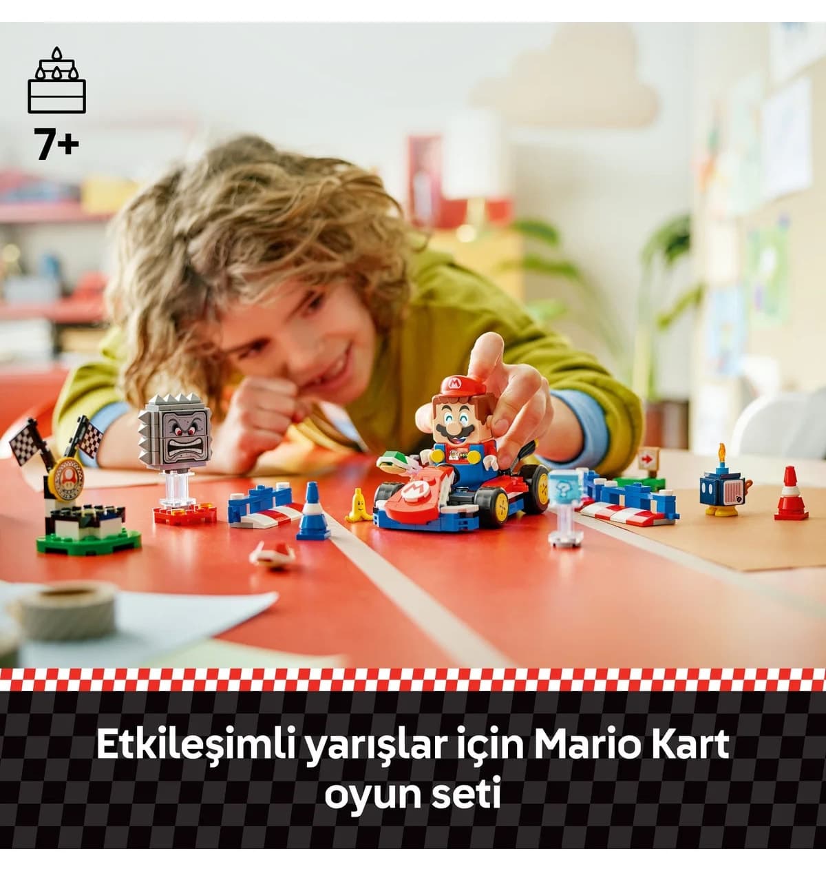 لگو Super Mario Mario Kart با ماریو تعاملی مدل 72043 278 قطعه لگو Super Mario Mario Kart با ماریو تعاملی مدل 72043 278 قطعه