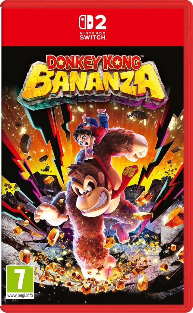 بازی ویدیویی Nintendo برای Nintendo Switch 2 مدل Donkey Kong Bananza بازی ویدیویی Nintendo برای Nintendo Switch 2 مدل Donkey Kong Bananza