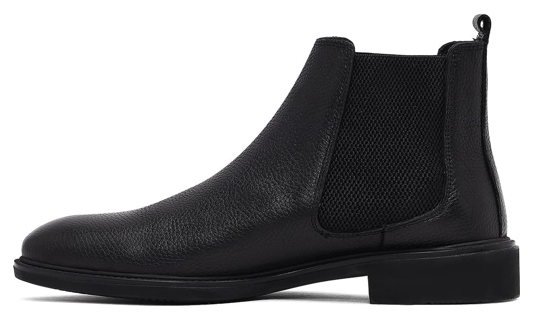 بوت چرمی مردانه Derimod مدل مردانه سیاه Chelsea Casual WM610001DF بوت چرمی مردانه Derimod مدل مردانه سیاه Chelsea Casual WM610001DF