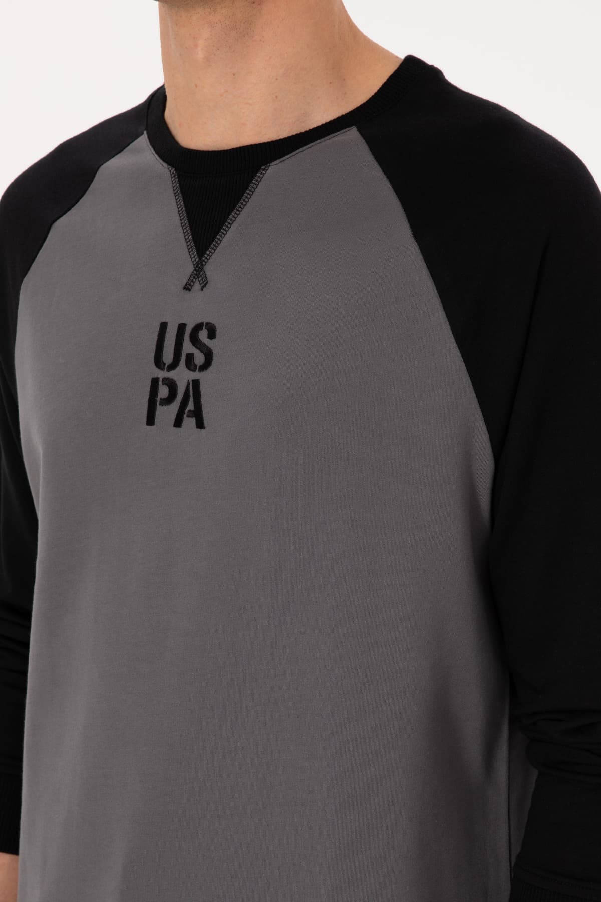 سوئیشرت مردانه U.S. Polo Assn. یقه گرد فیت معمولی نازک مشکی مدل 50315420-VR046 سوئیشرت مردانه U.S. Polo Assn. یقه گرد فیت معمولی نازک مشکی مدل 50315420-VR046