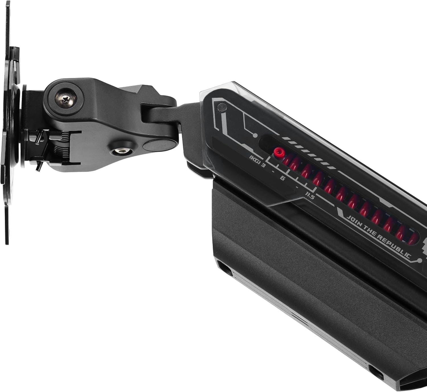 بازوی مانیتور ASUS ROG Ergo با VESA 100x100mm و ظرفیت 13,5kg مدل AAS01R بازوی مانیتور ASUS ROG Ergo با VESA 100x100mm و ظرفیت 13,5kg مدل AAS01R