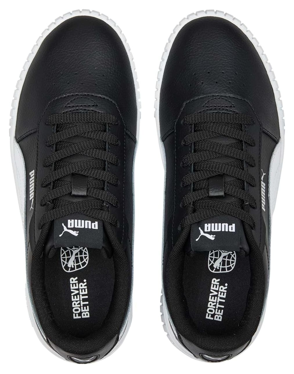 کفش ورزشی یونیسکس Puma Carina 2.0 مشکی-سفید مدل 385849-10 کفش ورزشی یونیسکس Puma Carina 2.0 مشکی-سفید مدل 385849-10