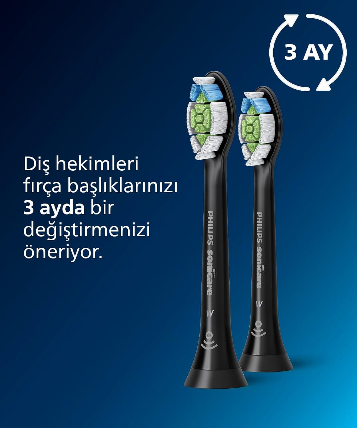 سری یدکی مسواک برقی PHILIPS Sonicare Optimal White با برس متوسطنرم، 2 عددی، مشکی مدل HX6062/88 سری یدکی مسواک برقی PHILIPS Sonicare Optimal White با برس متوسطنرم، 2 عددی، مشکی مدل HX6062/88
