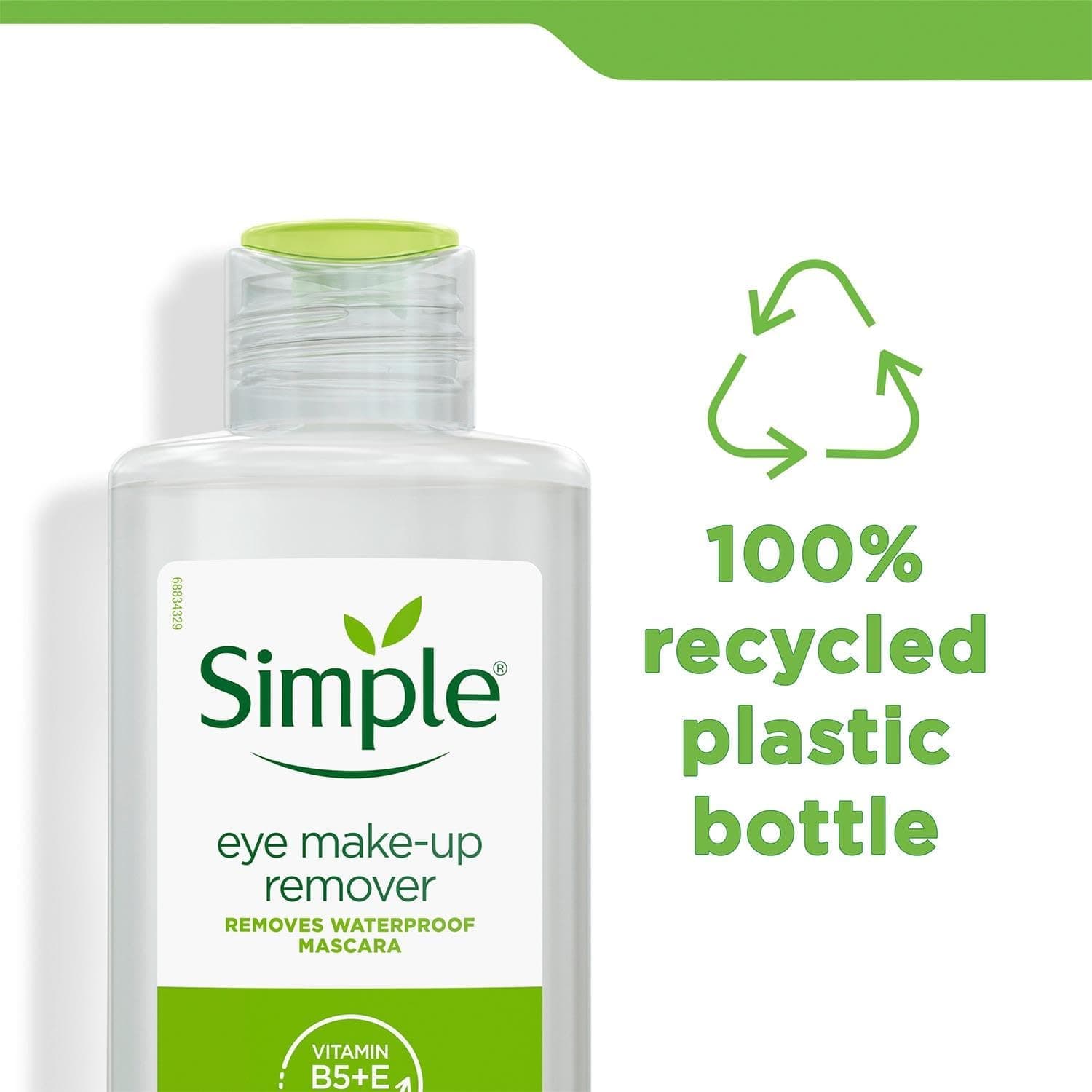 پاککننده آرایش چشم Simple ملایم 119 g پاککننده آرایش چشم Simple ملایم 119 g