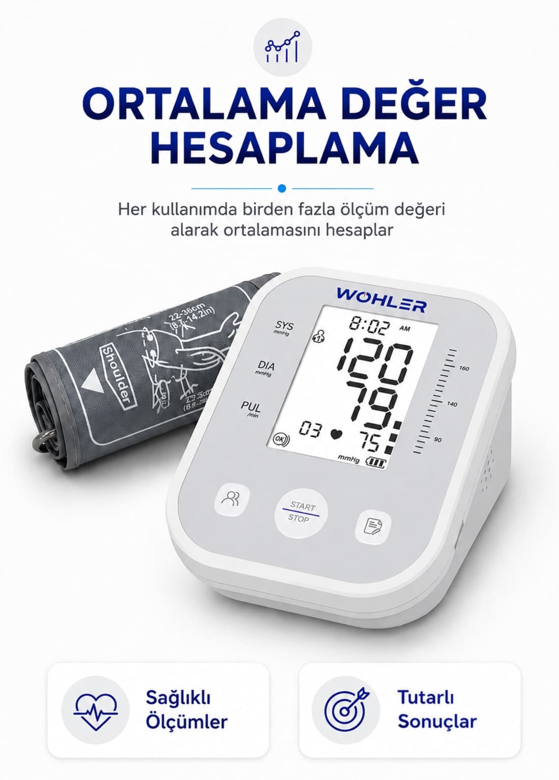 دستگاه فشارسنج دیجیتال بازویی Wohler مدل TYPC-E حافظه 99 تایی با کیف دستگاه فشارسنج دیجیتال بازویی Wohler مدل TYPC-E حافظه 99 تایی با کیف