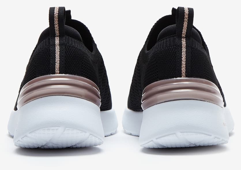 کفش ورزشی زنانه Skechers SKECH-AİR DYNAMİGHT PERFECT STEPS سیاه/صورتی طلایی مدل 149754 BKRG کفش ورزشی زنانه Skechers SKECH-AİR DYNAMİGHT PERFECT STEPS سیاه/صورتی طلایی مدل 149754 BKRG