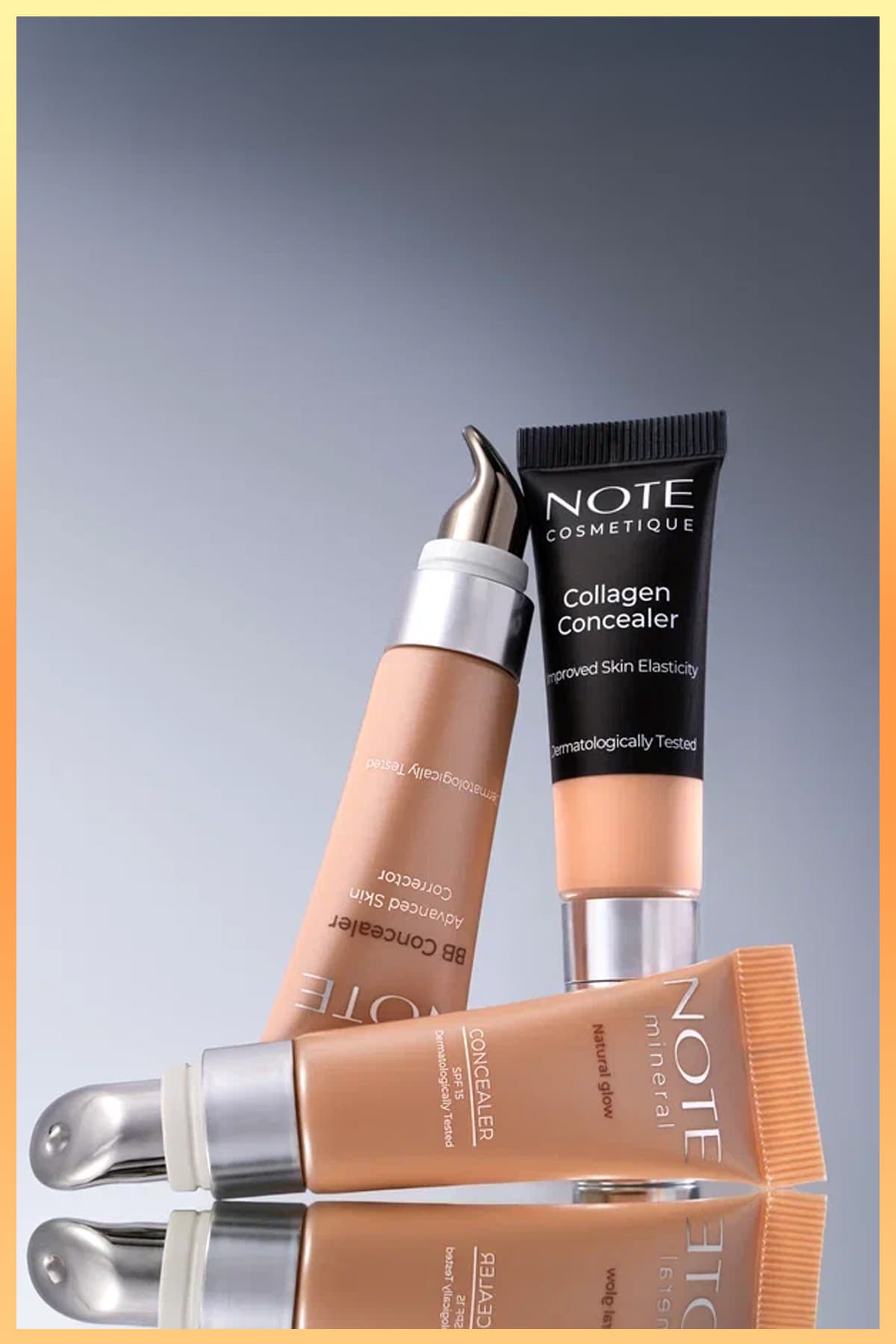 کانسیلر Note Cosmetics مینرال SPF 15 پوشش قوی درب فلزی مدل 202 روشن متوسط کانسیلر Note Cosmetics مینرال SPF 15 پوشش قوی درب فلزی مدل 202 روشن متوسط