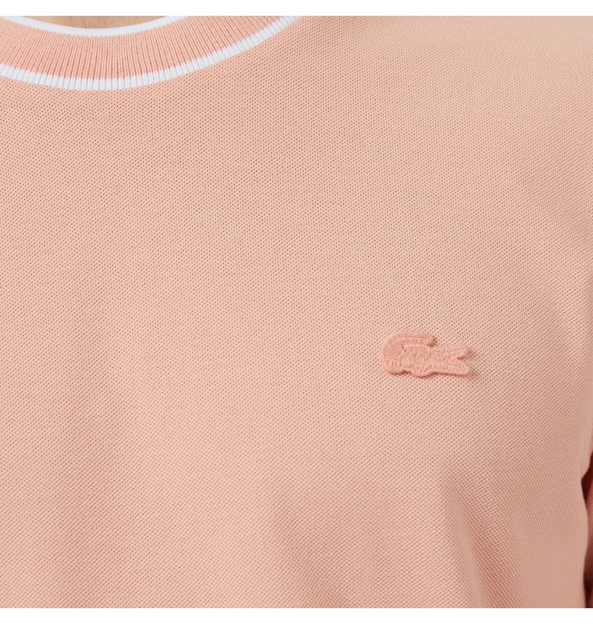 تیشرت مردانه Lacoste یقهگرد فیت معمولی صورتی تیشرت مردانه Lacoste یقهگرد فیت معمولی صورتی
