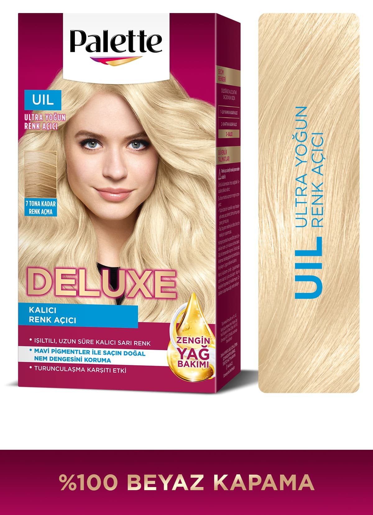 کیت ماسک مراقبت مو زنانه Palette Deluxe روشنکننده ضد نارنجیشدن با روغن غلیظ کیت ماسک مراقبت مو زنانه Palette Deluxe روشنکننده ضد نارنجیشدن با روغن غلیظ