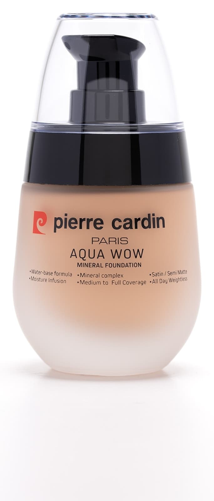 فوندیشن Pierre Cardin Aqua Wow با پایه آبی و مینرال فوندیشن Pierre Cardin Aqua Wow با پایه آبی و مینرال