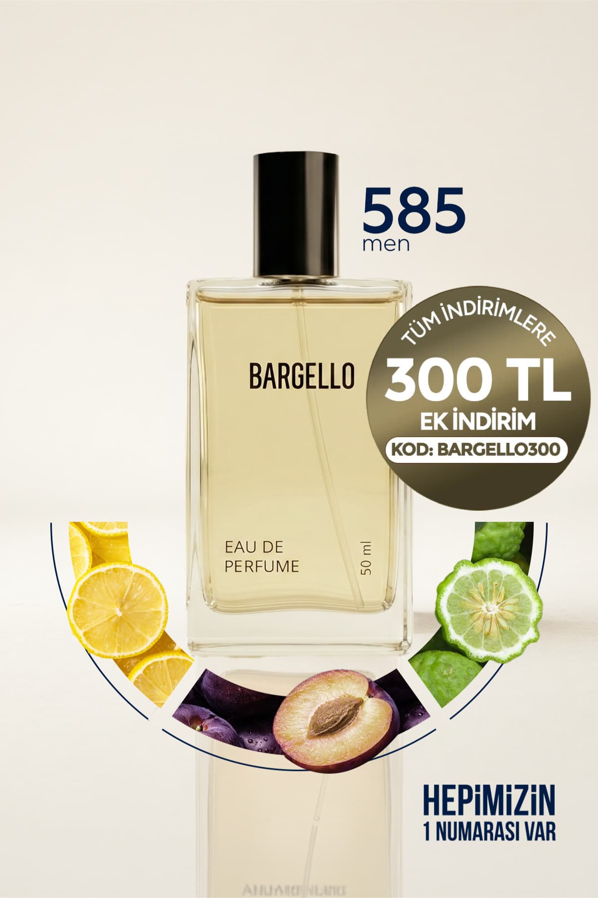 عطر مردانه Bargello گلی EDP 50 ml مدل 585 عطر مردانه Bargello گلی EDP 50 ml مدل 585