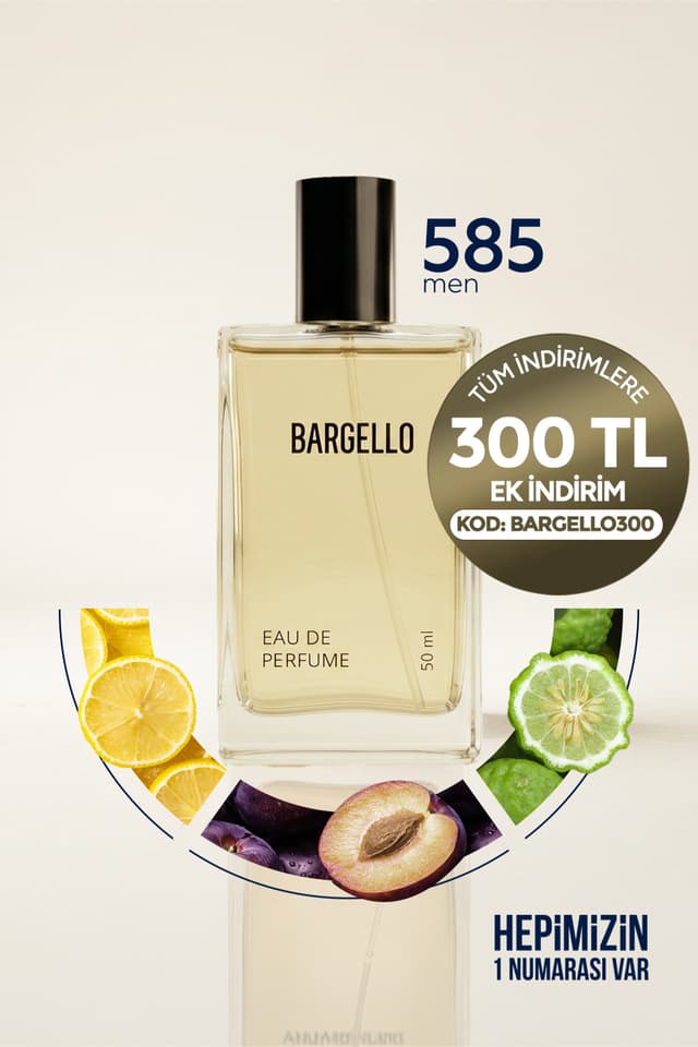 عطر مردانه Bargello گلی EDP 50 ml مدل 585 عطر مردانه Bargello گلی EDP 50 ml مدل 585