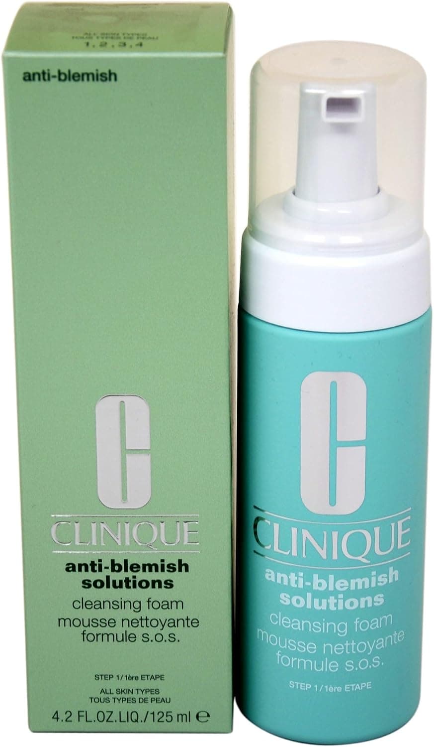 فوم شوینده ضد جوش Clinique Anti Blemish Solutions 125ml 020714291822 فوم شوینده ضد جوش Clinique Anti Blemish Solutions 125ml 020714291822