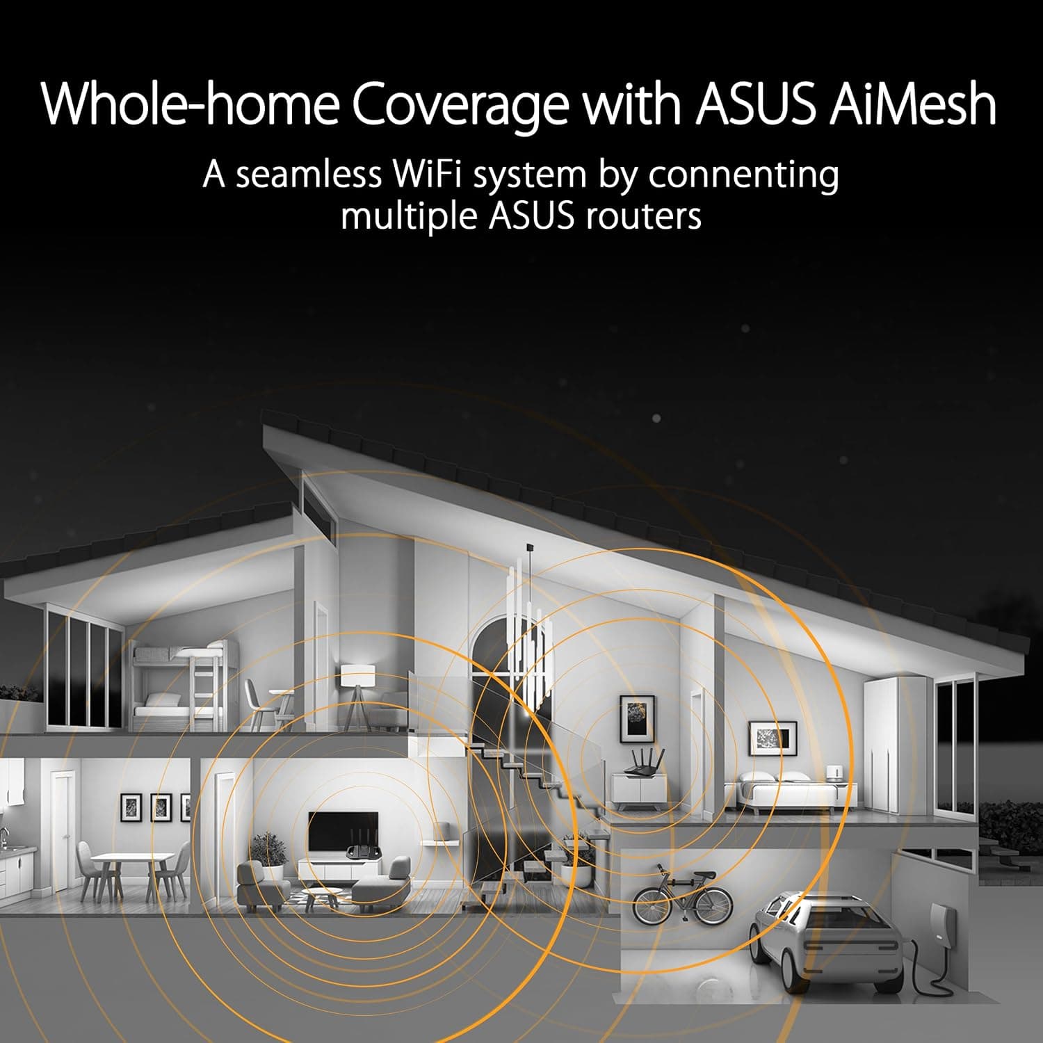 روتر بیسیم دو بانده ASUS TUF Gaming مدل BE3600 با WiFi 7 و سرعت 2.5 Gbit/s روتر بیسیم دو بانده ASUS TUF Gaming مدل BE3600 با WiFi 7 و سرعت 2.5 Gbit/s