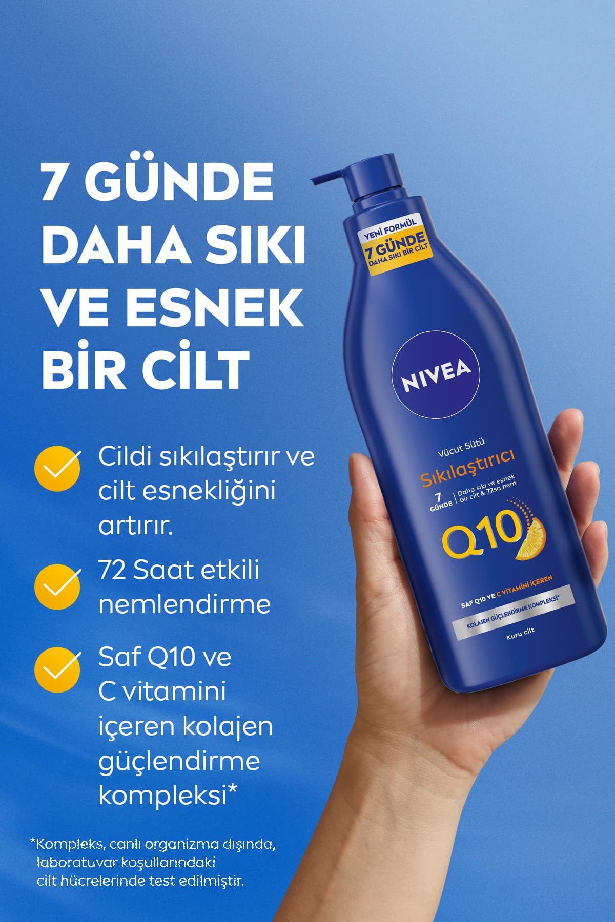 شیر مراقبت بدن و لوسیون بدن سفتکننده NIVEA Q10 حاوی ویتامین C، 400ml و 250ml شیر مراقبت بدن و لوسیون بدن سفتکننده NIVEA Q10 حاوی ویتامین C، 400ml و 250ml