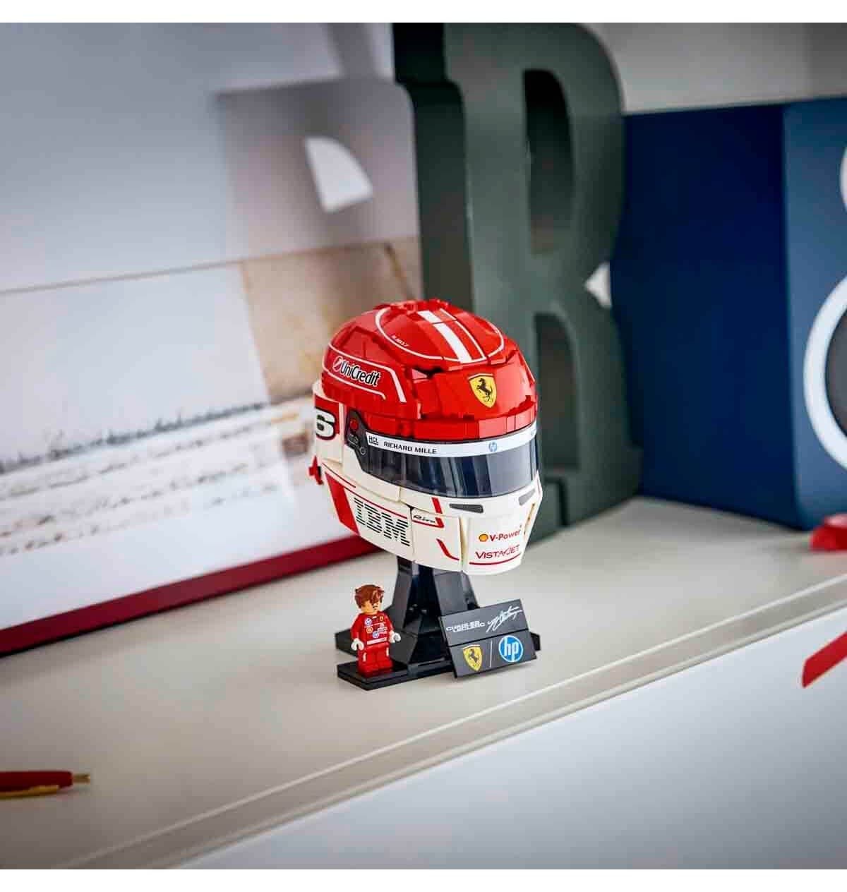لگو 43014 Scuderia Ferrari HP Charles Leclerc کلاه ایمنی لگو 43014 Scuderia Ferrari HP Charles Leclerc کلاه ایمنی