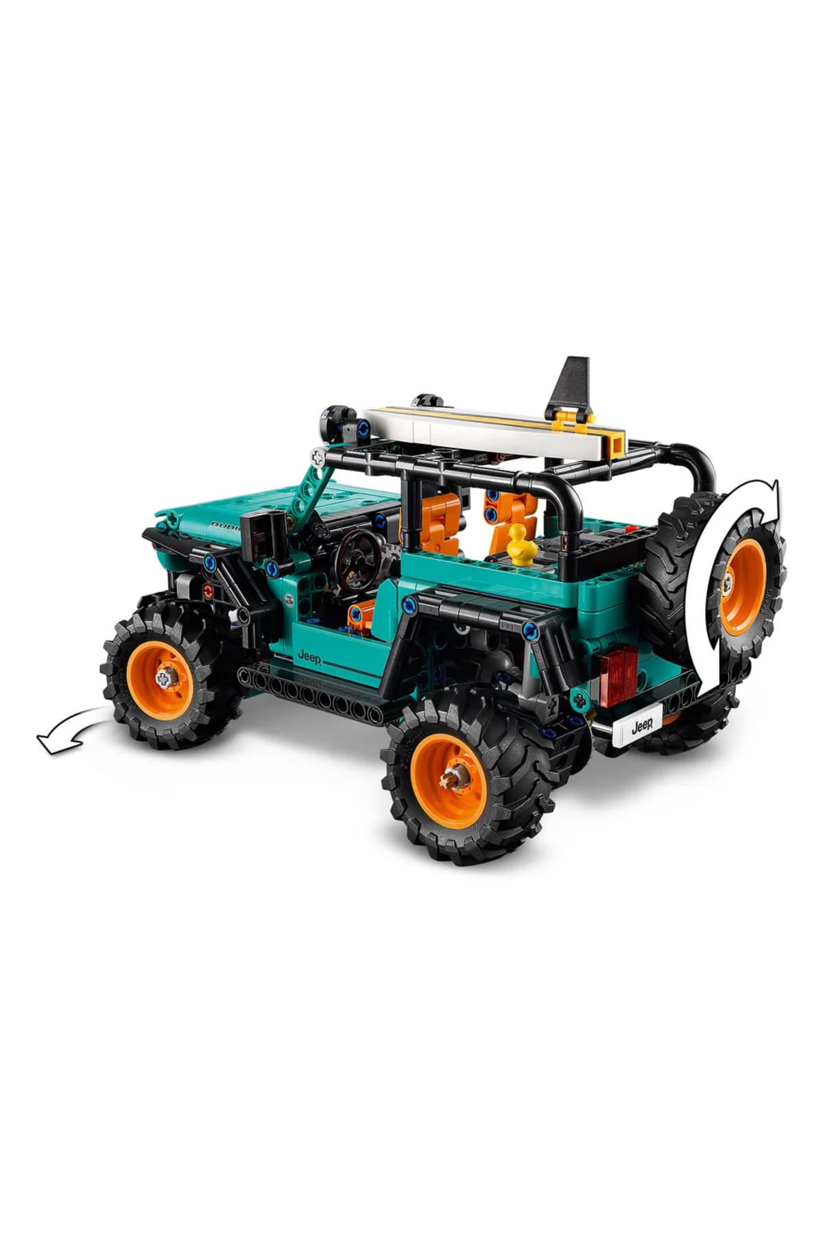 ست ساختنی برای بالای ۱۰ سال لگو Technic مدل SUV Jeep Wrangler Rubicon 42227 (723 قطعه) ست ساختنی برای بالای ۱۰ سال لگو Technic مدل SUV Jeep Wrangler Rubicon 42227 (723 قطعه)