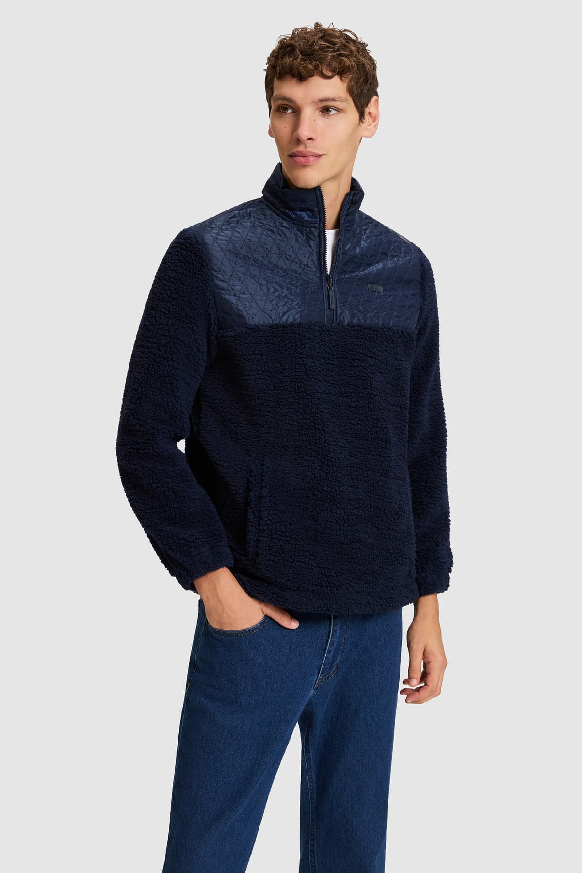 سوئیشرت مردانه U.S. Polo Assn. سرمهای مدل 50309995-VR033 سوئیشرت مردانه U.S. Polo Assn. سرمهای مدل 50309995-VR033