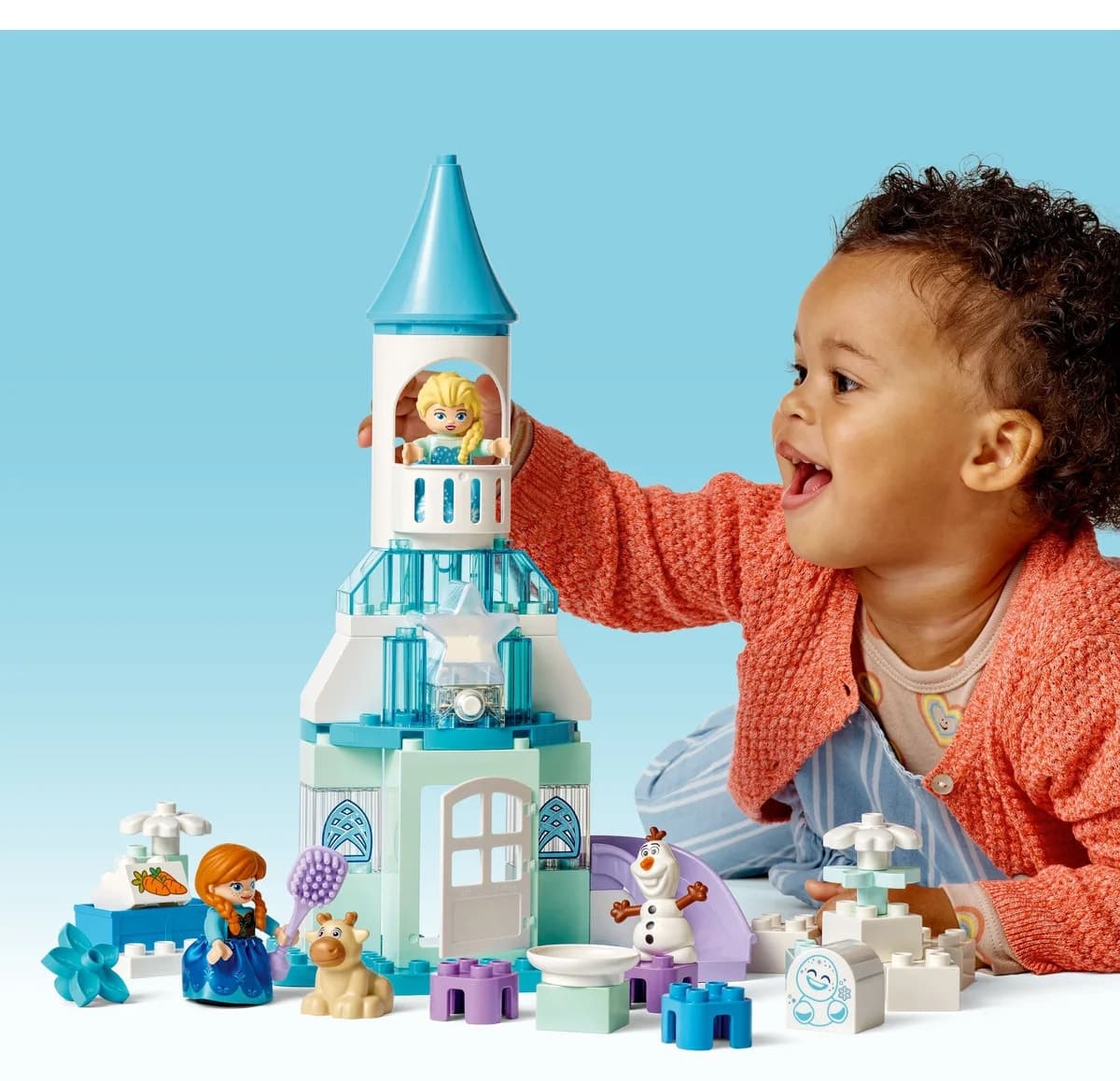 لگو DUPLO Disney قلعه جشن آنا و السا سرزمین برفی مدل 10455 لگو DUPLO Disney قلعه جشن آنا و السا سرزمین برفی مدل 10455