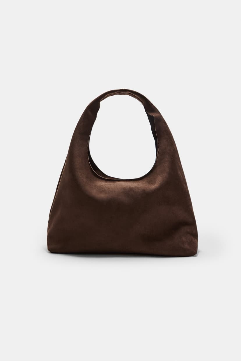 کیف دوشی زنانه Stradivarius از جنس جیر مصنوعی کیف دوشی زنانه Stradivarius از جنس جیر مصنوعی