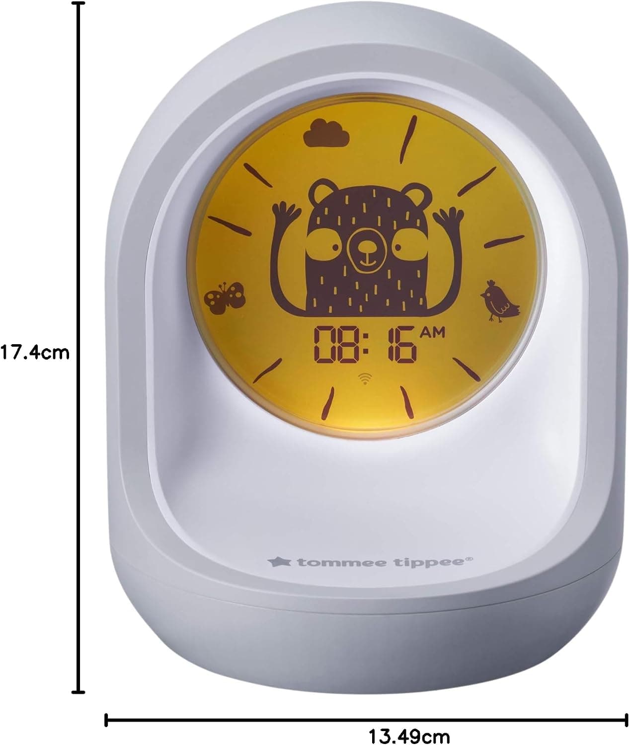 ساعت آموزش خواب کودک Tommee Tippee با قابلیت اتصال به اپلیکیشن، زنگ هشدار و چراغ خواب ساعت آموزش خواب کودک Tommee Tippee با قابلیت اتصال به اپلیکیشن، زنگ هشدار و چراغ خواب
