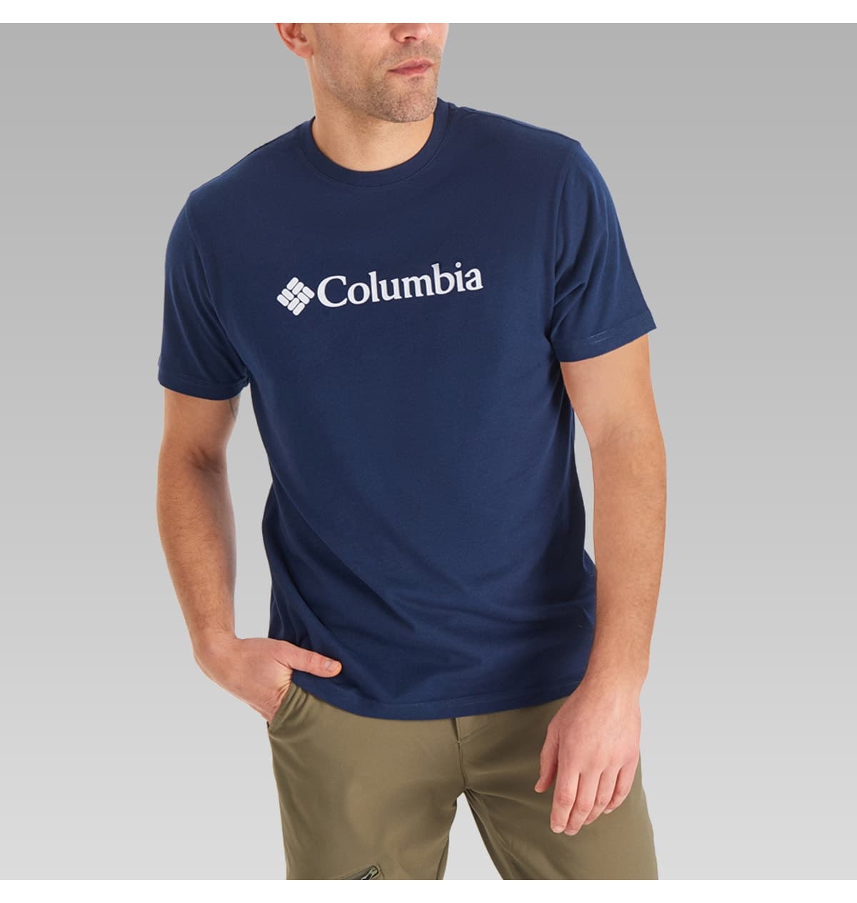 تیشرت مردانه Columbia بیسیک لوگوی بزرگ آستین کوتاه سرمهای تیره مدل CS0287 CSC M تیشرت مردانه Columbia بیسیک لوگوی بزرگ آستین کوتاه سرمهای تیره مدل CS0287 CSC M
