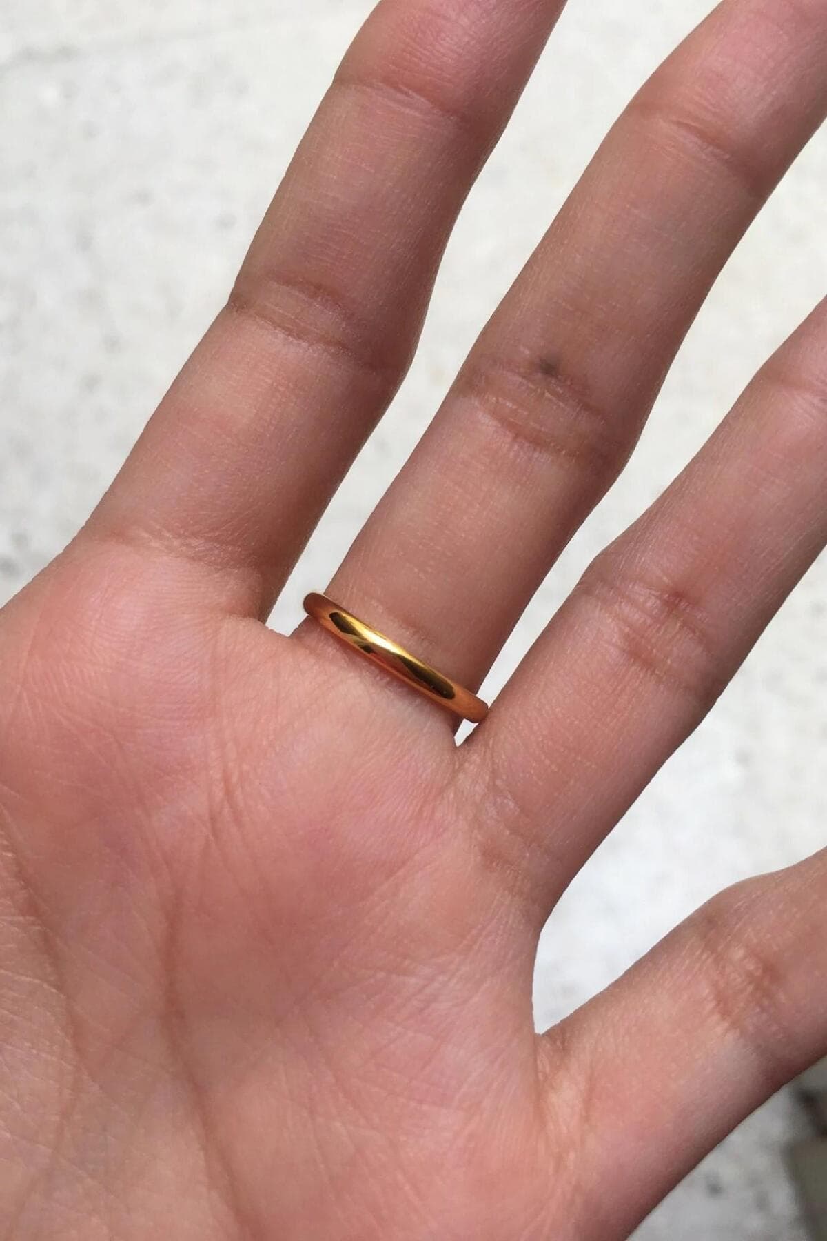 حلقه آلیانس مردانه Takı Dükkanı فولادی 2mm فوقنازک گنبدی براق مدل Cl26 حلقه آلیانس مردانه Takı Dükkanı فولادی 2mm فوقنازک گنبدی براق مدل Cl26