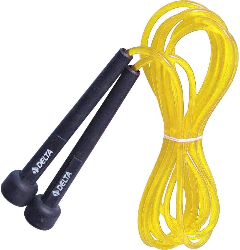 طناب پرش Delta Spor با طول قابل تنظیم Deluxe مشکی طناب پرش Delta Spor با طول قابل تنظیم Deluxe مشکی