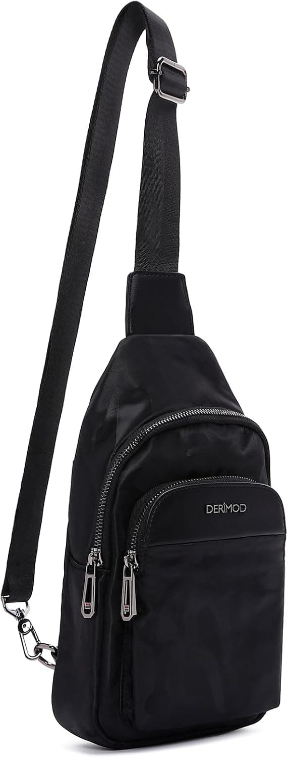 کیف مردانه Derimod مشکی کراس بادی مدل 22WBD32006F کیف مردانه Derimod مشکی کراس بادی مدل 22WBD32006F