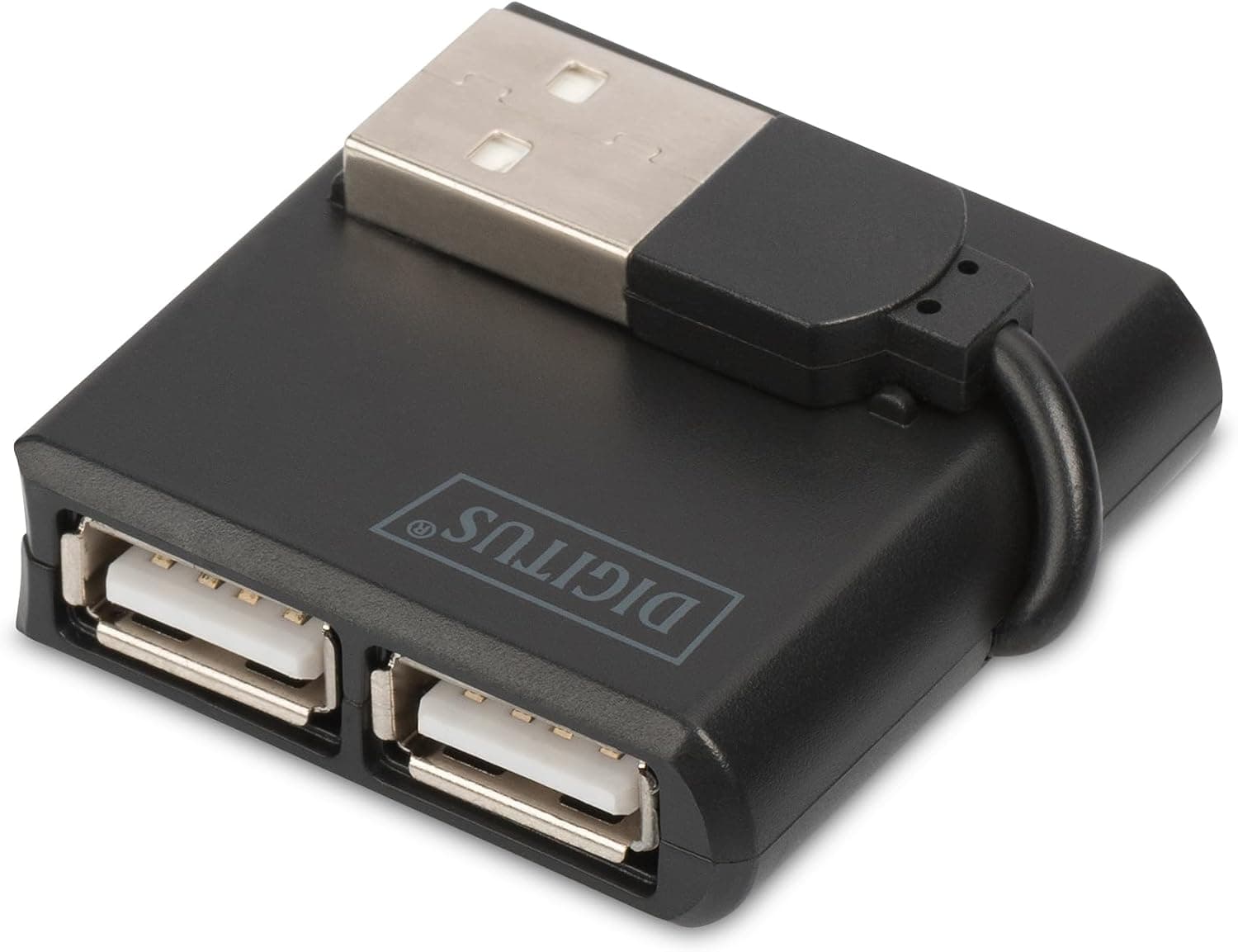 هاب USB 2.0 پرسرعت DIGITUS 4 پورت همراه کابل USB مدل DA-70217 هاب USB 2.0 پرسرعت DIGITUS 4 پورت همراه کابل USB مدل DA-70217