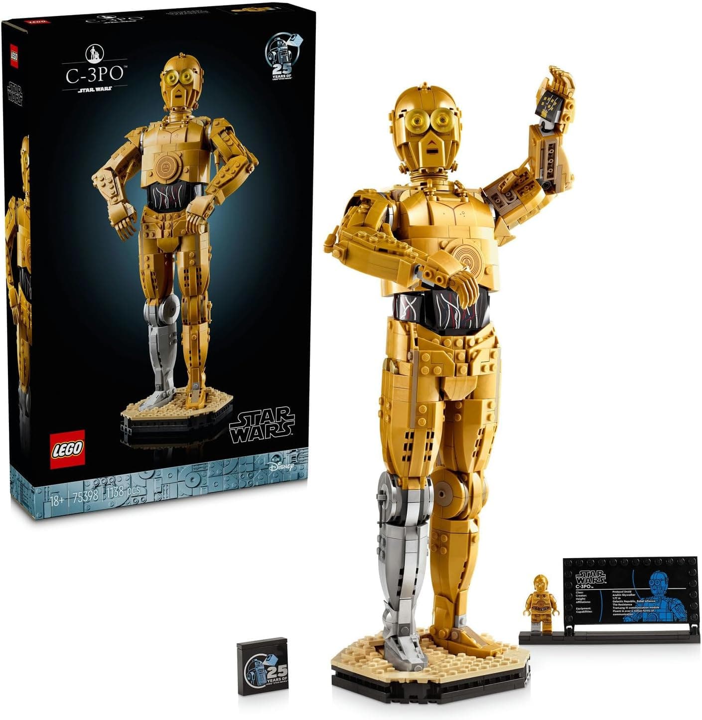 لگو Star Wars C-3PO مدل 75398 لگو Star Wars C-3PO مدل 75398