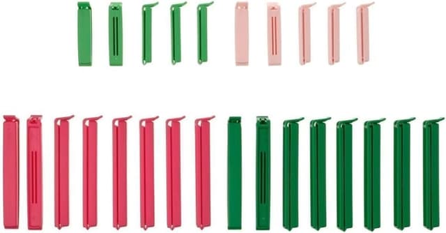 گیره کیسه IKEA مدل Bevara بسته 26 عددی 005.241.741 گیره کیسه IKEA مدل Bevara بسته 26 عددی 005.241.741